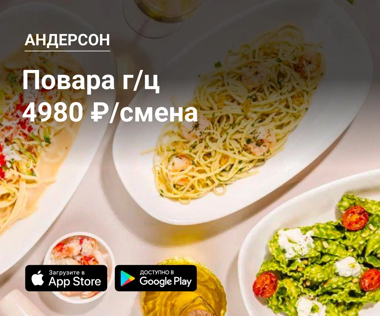 🔪 Повара г/ц в АндерСон
