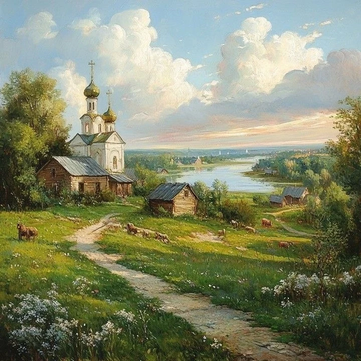 Почему русский пейзаж так цепляет — и как это работает 🎨