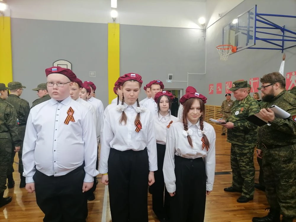 🇷🇺Мы приняли участие в муниципальном этапе республиканского смотра-конкурса по строев...
