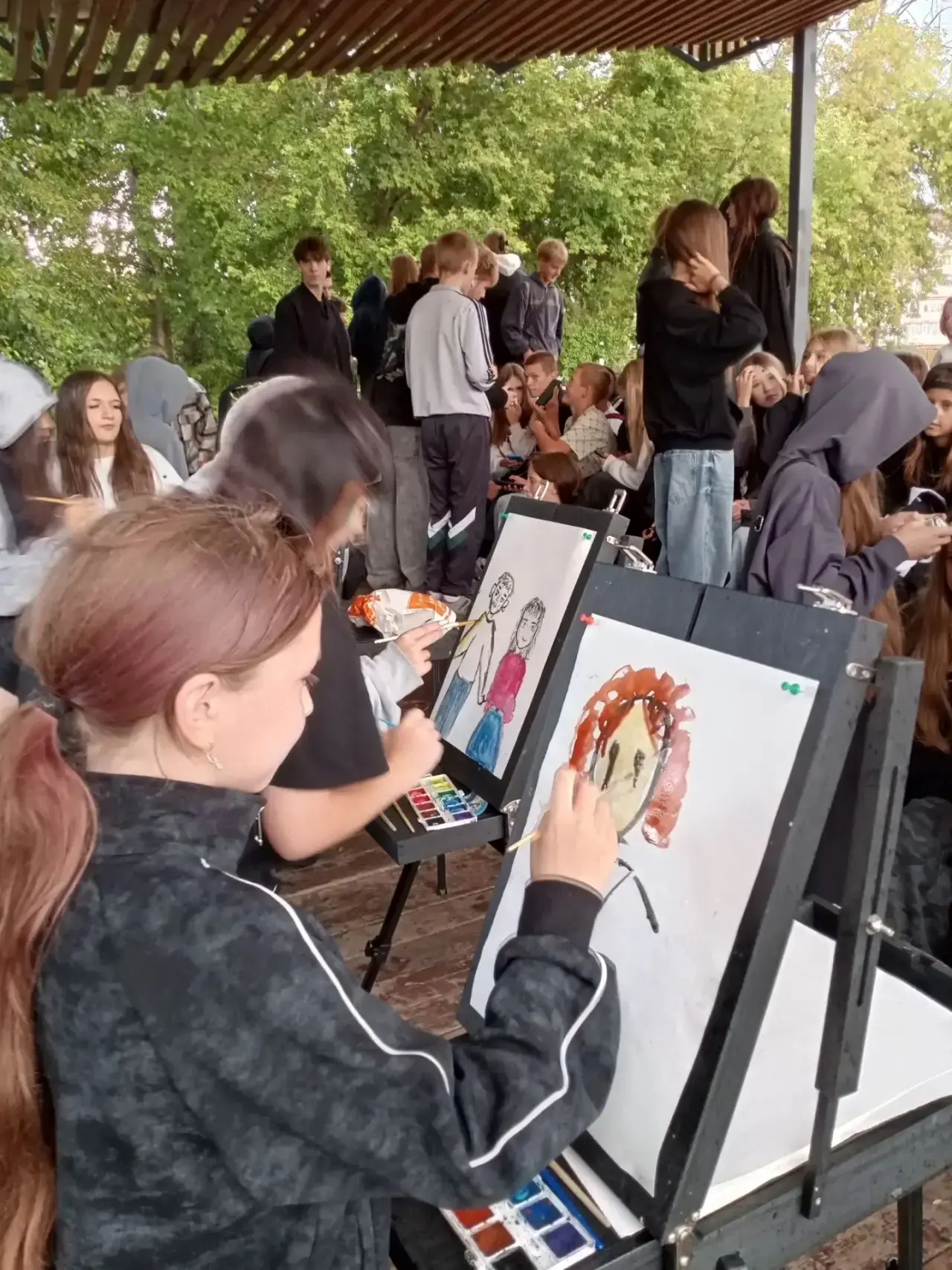 🎨✨ 18 августа в Сквере «Молодёжный» прошла летняя площадка «Наша дружная страна» — и э...