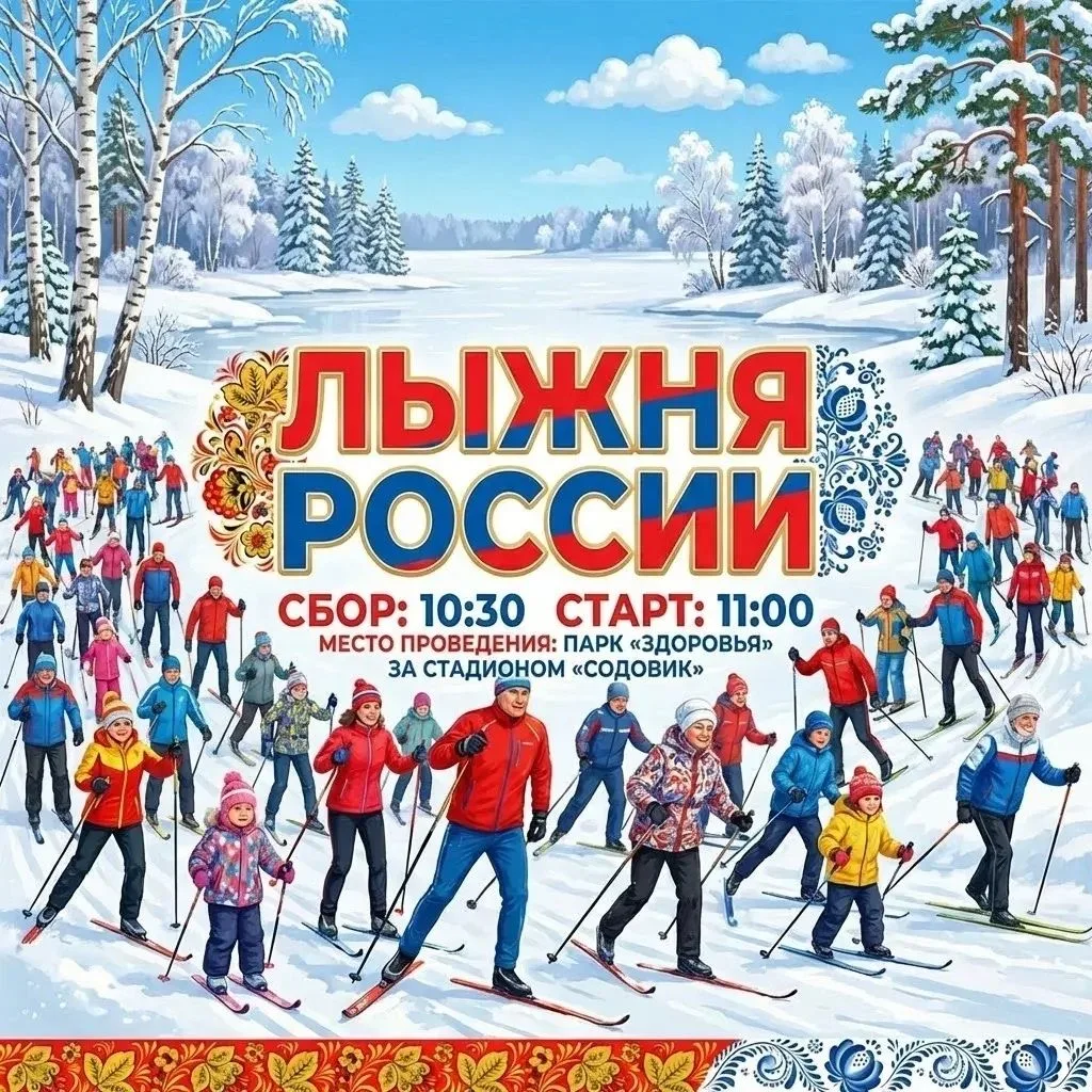 Уже завтра в Стерлитамаке пройдёт открытая Всероссийская массовая лыжная гонка «Лыжня России», посвя