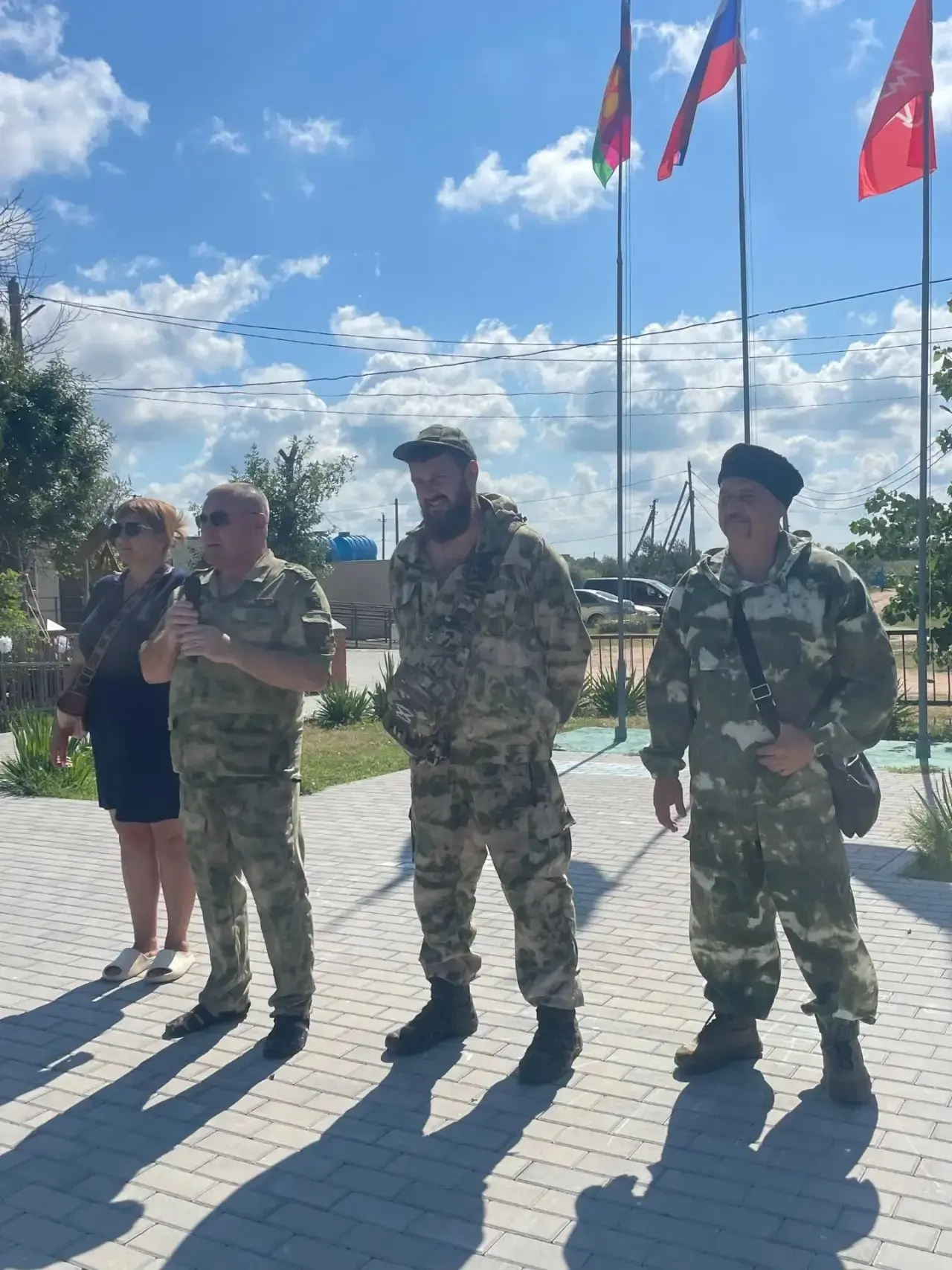 🇷🇺Для ребят военно-патриотической смены "Юные патриоты России" состоялась встреча с ч...