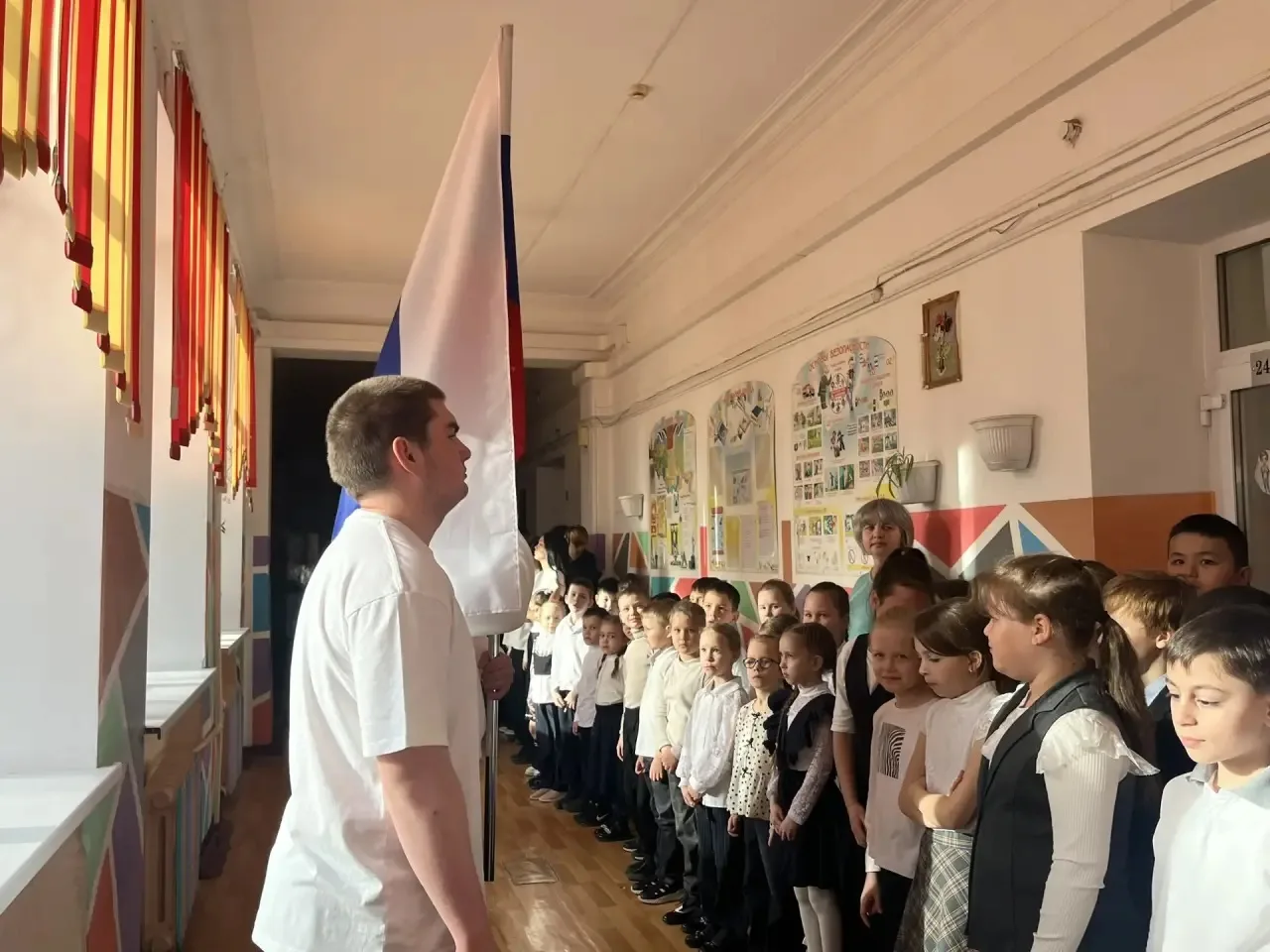 Разговоры о Важном!    В нашей школе традиционно проходят занятия «Разговоры о важном». Сегодняшняя 