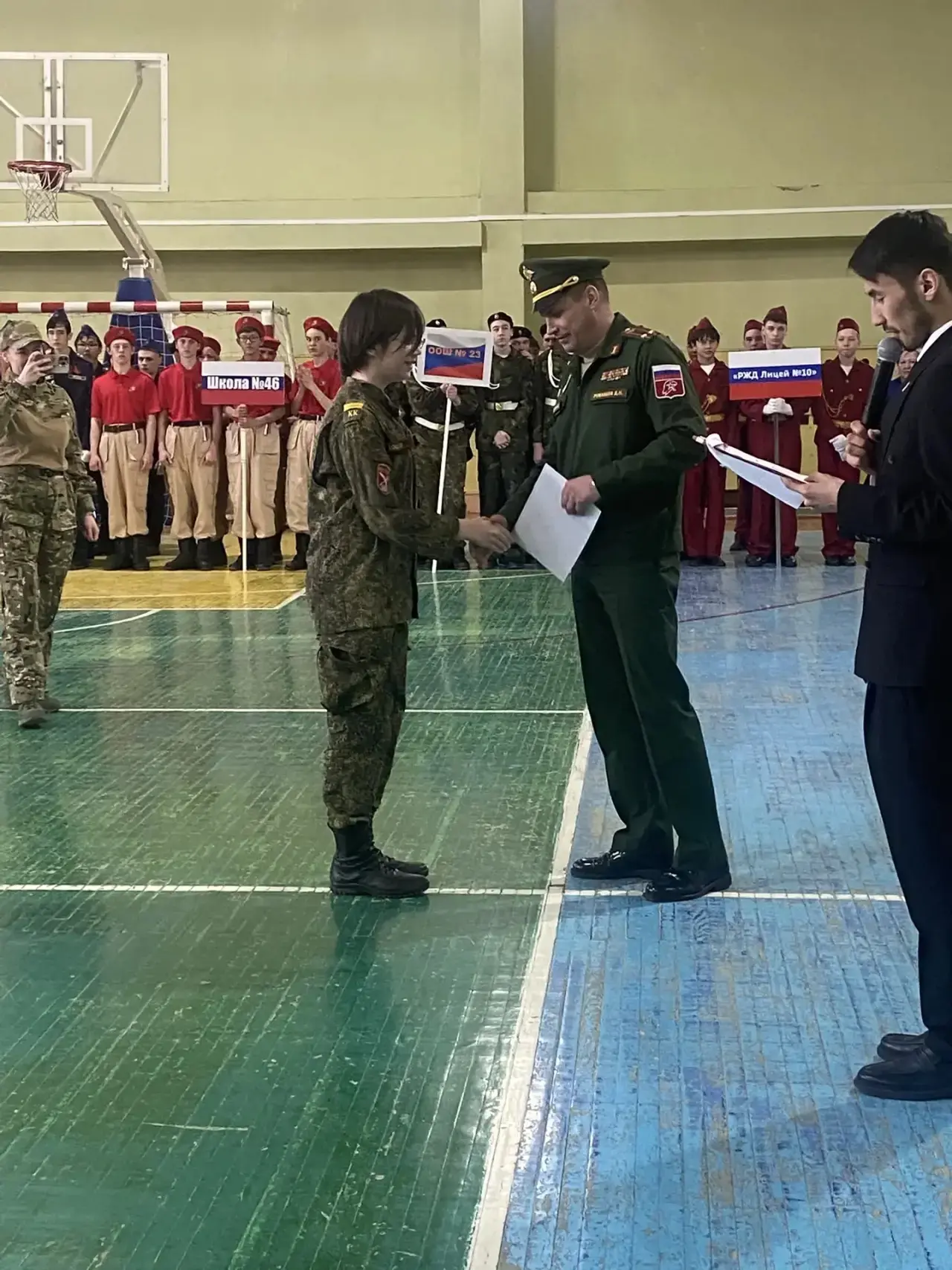☝️Сегодня прошел заключительный этап военно-патриотической игры «Зарница-2.0», в котором приняла уча
