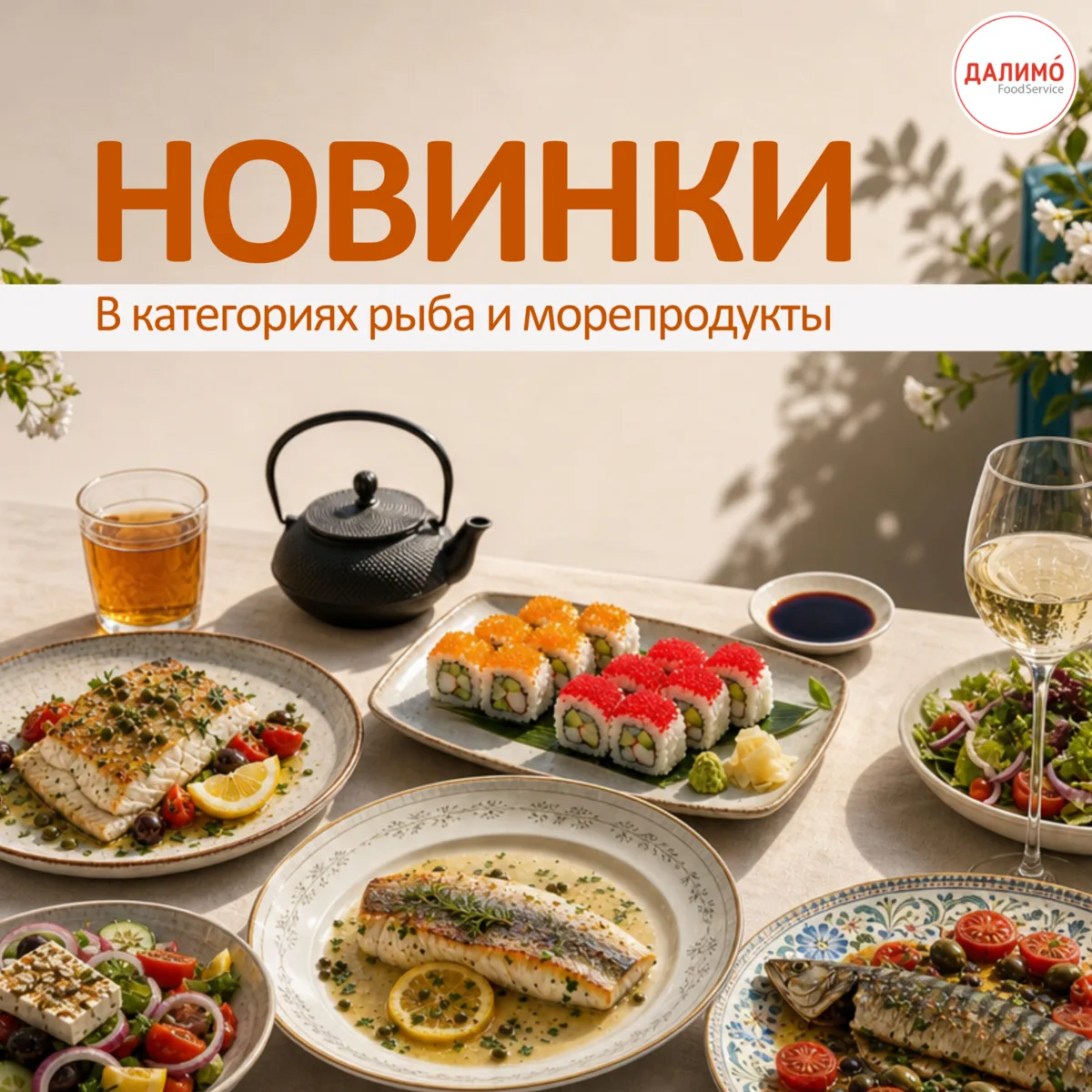 🔥 Новинки: рыба и морепродукты