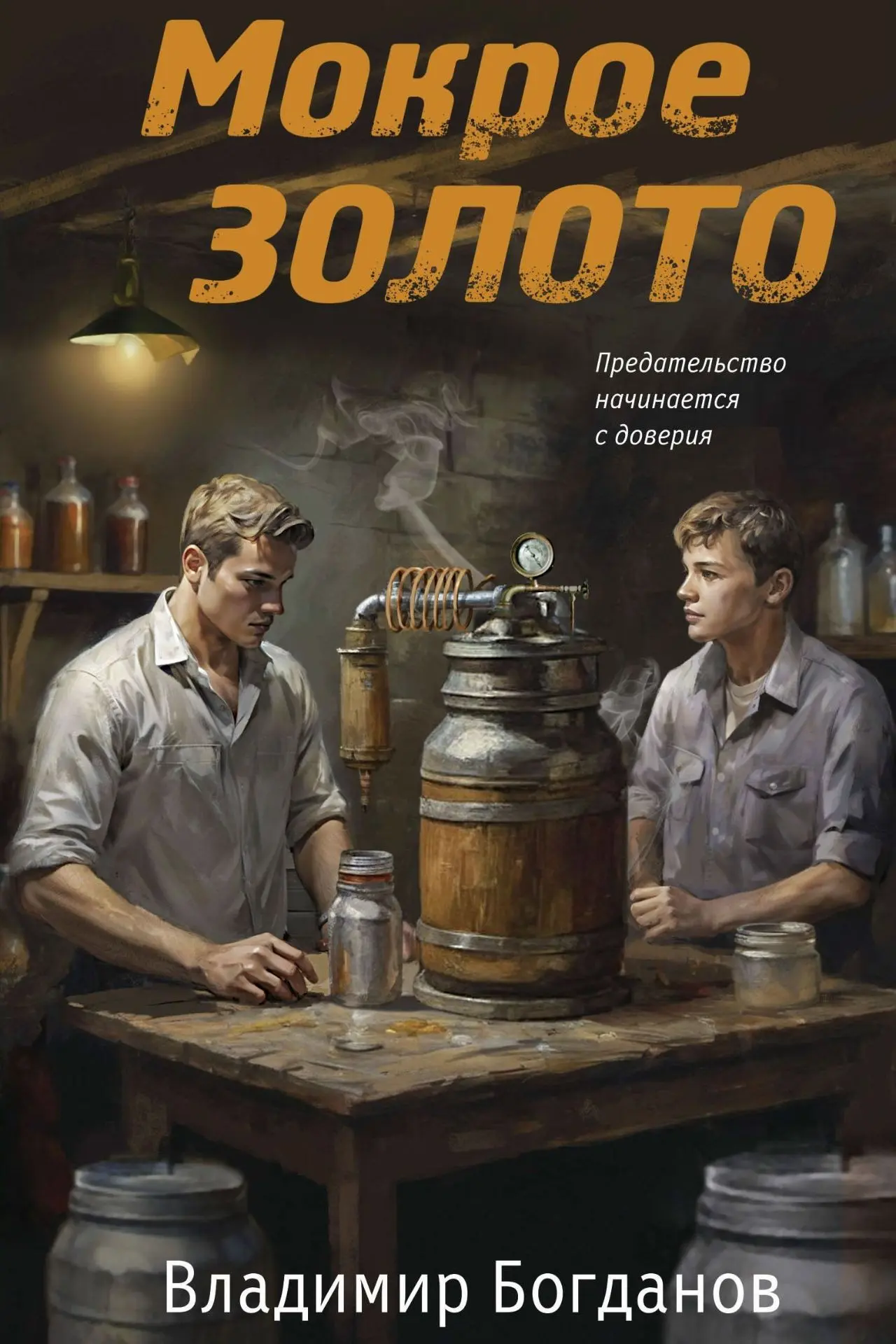 📚Представляем книжную новинку: Владимир Богданов «Мокрое золото».
На наших глазах произойдёт станов