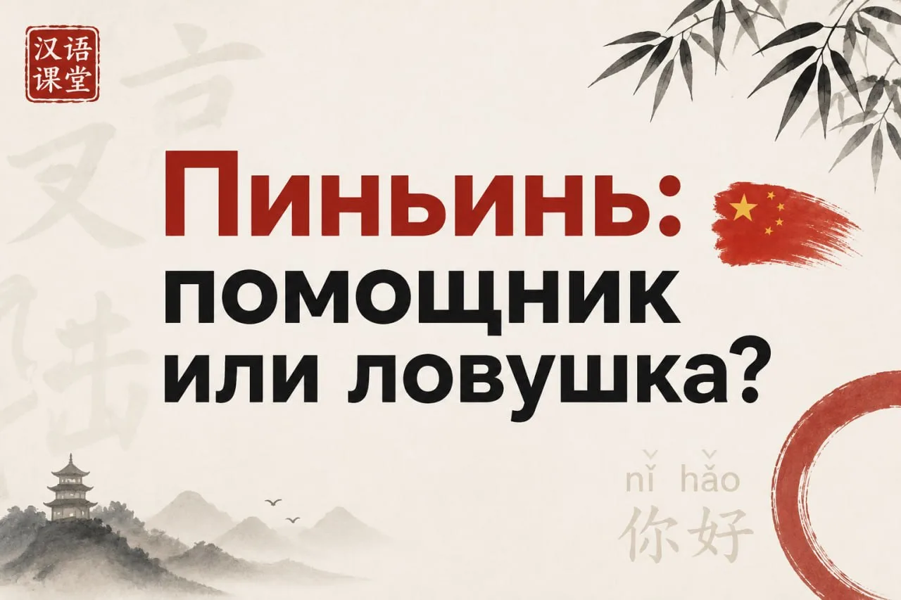 Пиньинь: помощник или ловушка? 🇨🇳