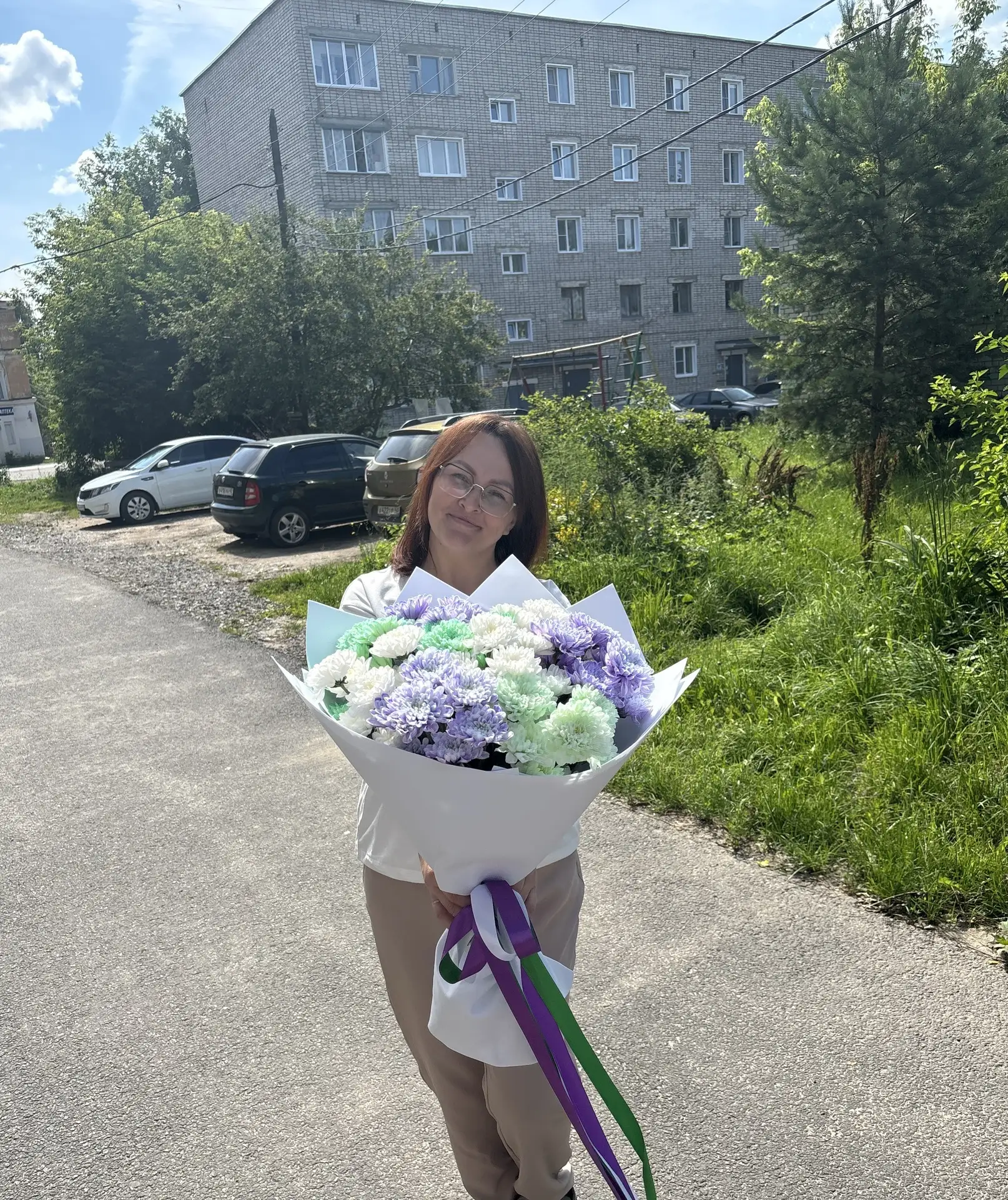 Букет Черничный мусс.