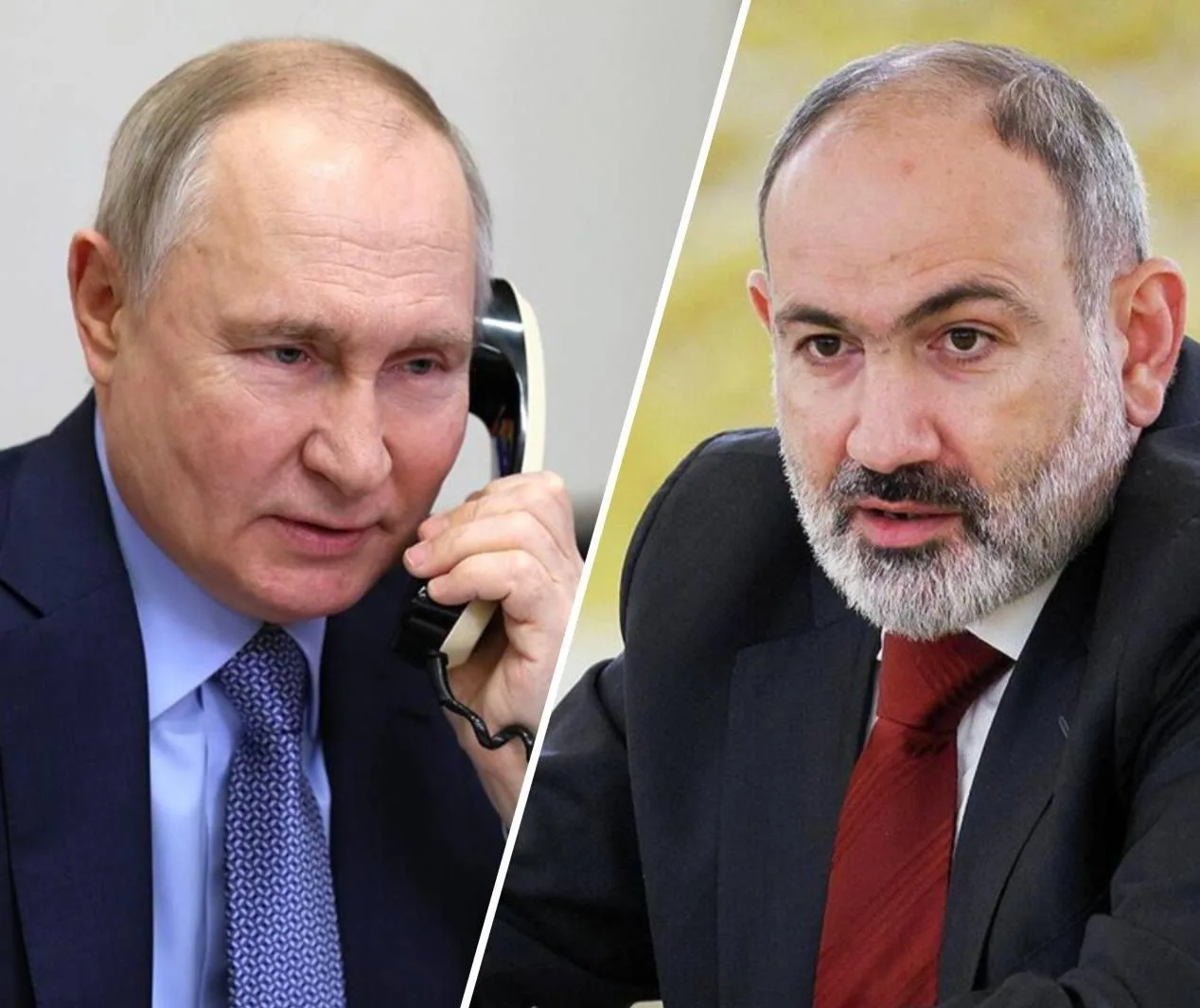 Путин и Пашинян провели телефонный разговор. Они обсудили вопросы, возникающие в двусто...
