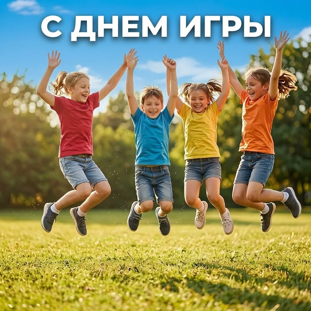 🎉 Международный день игры — 11 июня! 🎉

Дорогие родители! 

Сегодня, 11 июня, мы отмечаем Междунар