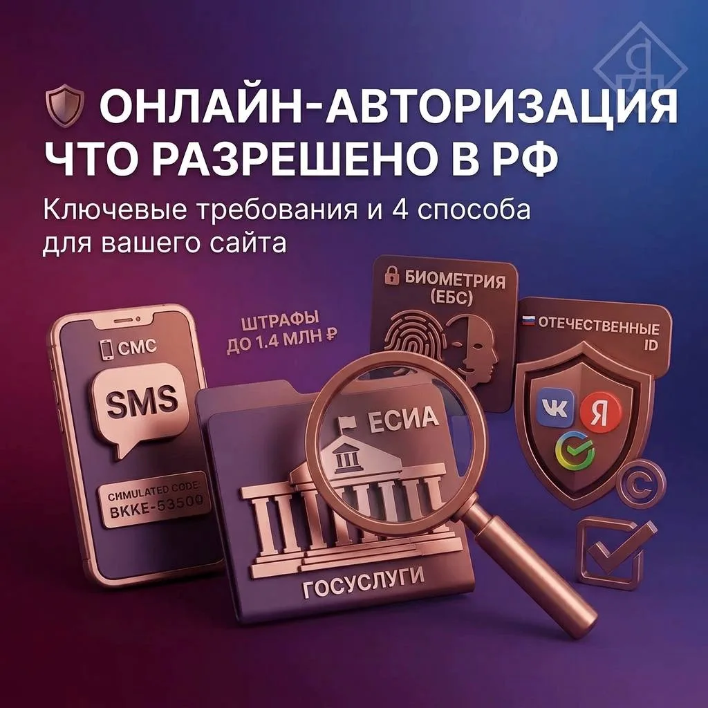 🛡️ АВТОРИЗАЦИЯ НА САЙТЕ: КАКИЕ СПОСОБЫ ВХОДА РАЗРЕШЕНЫ В РФ
