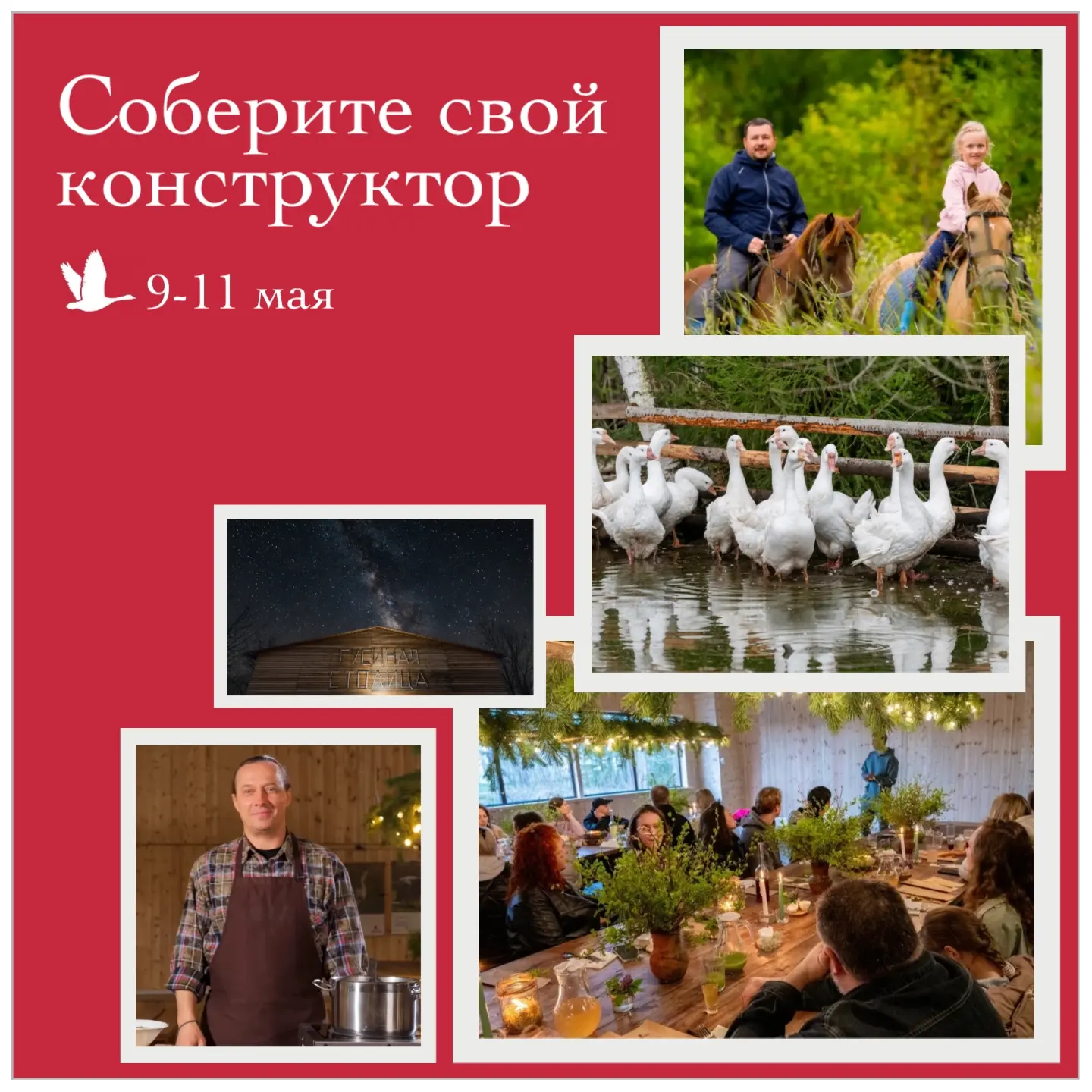 🧩 «Соберите свой конструктор» гастротура в Гусиную столицу