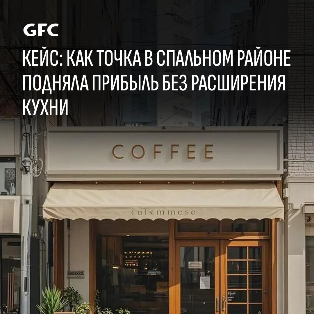 Кейс: как точка в спальном районе подняла прибыль без расширения кухни

Формат:
небольшая точка в Мо