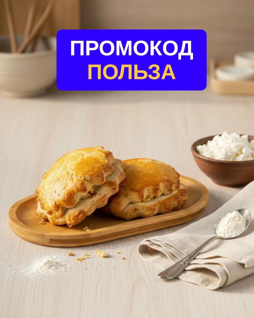 Сочень с творогом в ПОДАРОК 🎁