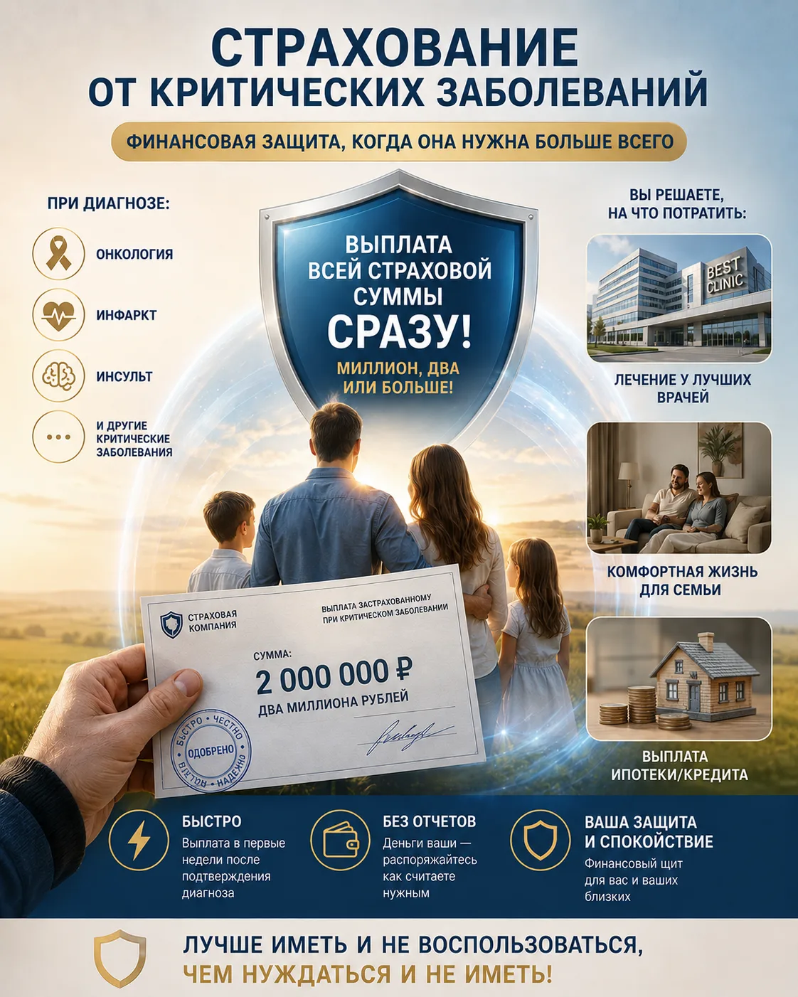 Самая недооцененная страховка сегодня