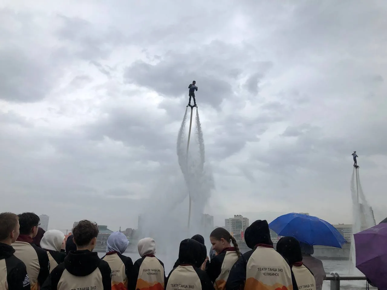🌊 Вот так в Челябинске празднуют День города