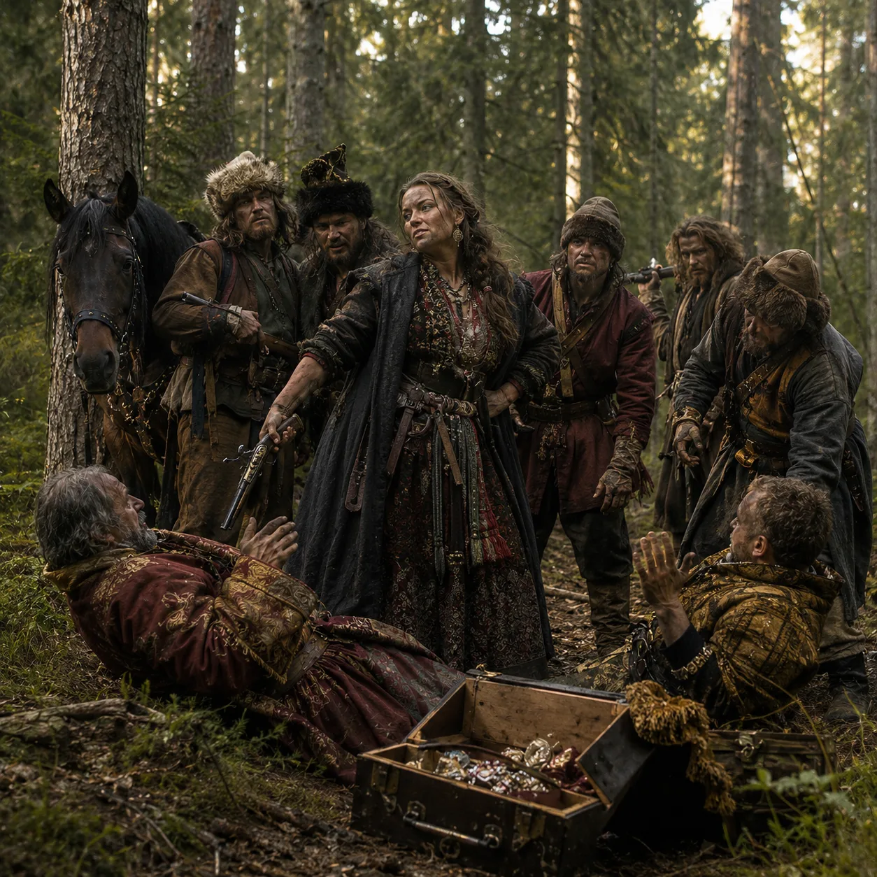 ⚔️ Разбойница Манька Ростокинская и добрая боярыня  (начало 👆)
