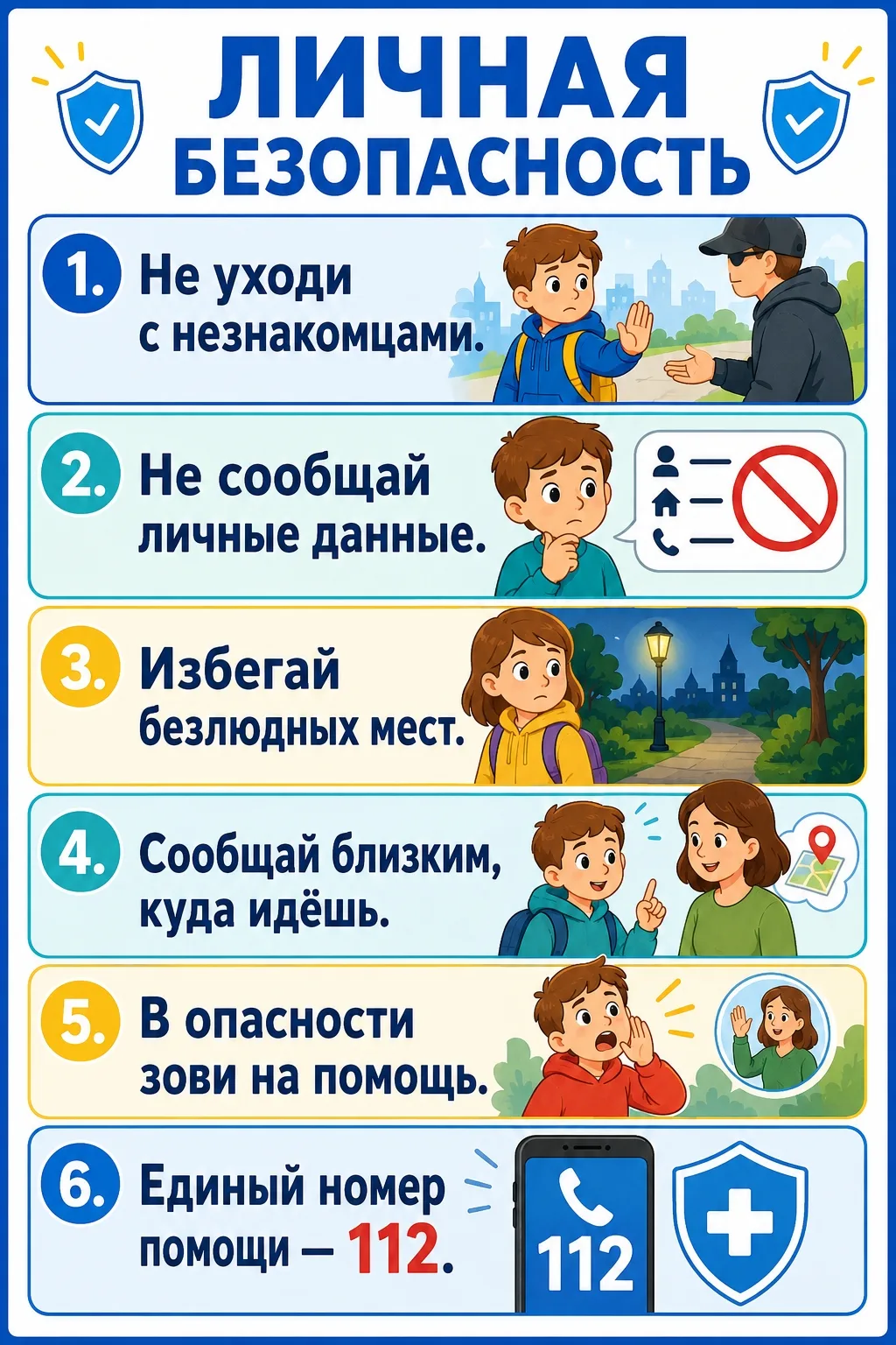 🛡 Безопасность детей — наша общая забота!