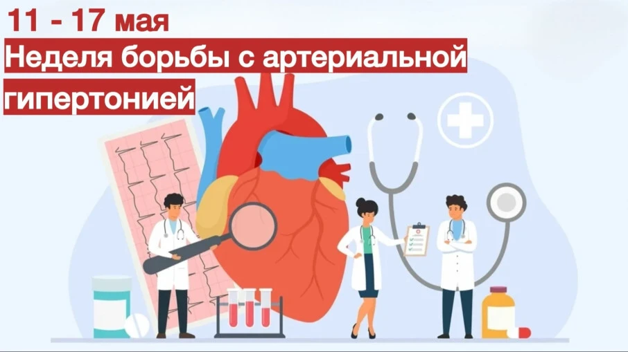 Неделя борьбы с артериальной гипертонией (11–17 мая)