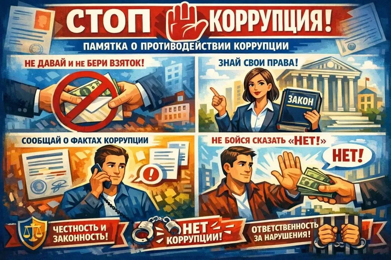 🚫 Памятка по противодействию коррупции