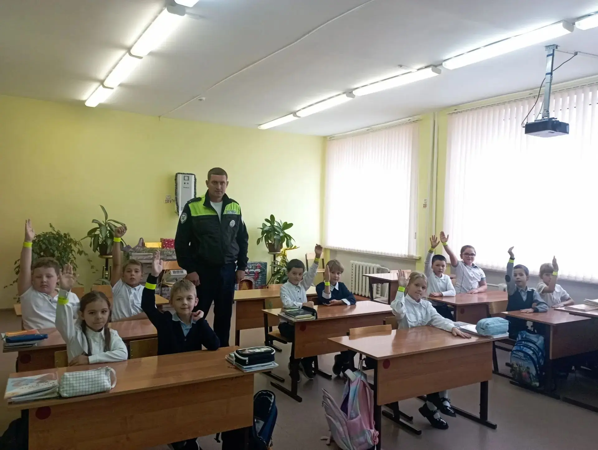 В нашей школе прошла акция «Дорожный патруль безопасности»