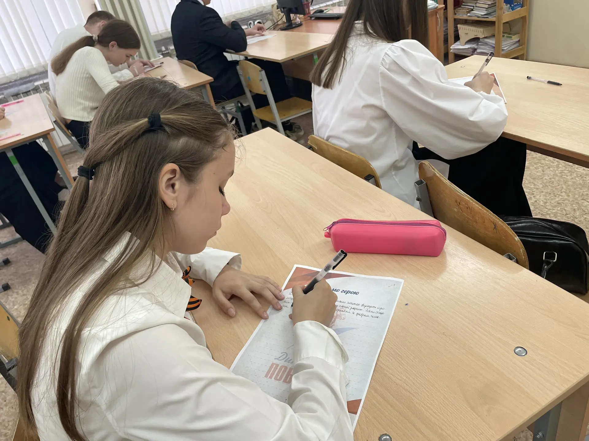 🇷🇺 «Диктант Победы» в нашей школе!  С гордостью сообщаем, что МОАУ «СОШ 76» стала одной из площадок 