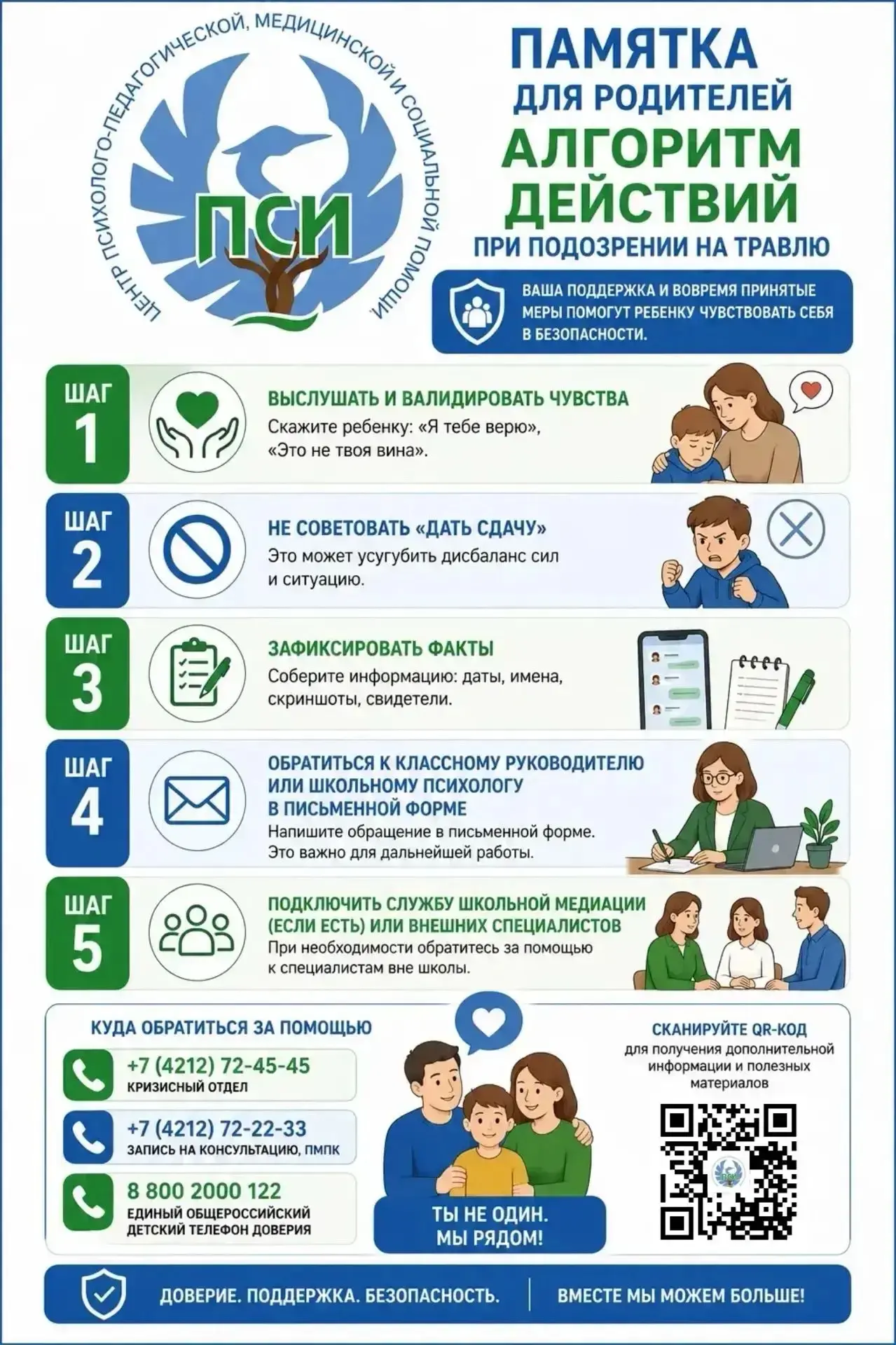 Травля в школе: как правильно защитить ребенка? 🛡️