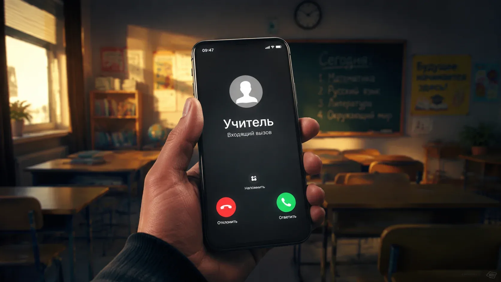 📢 Мошенники подделывают голос учителя
