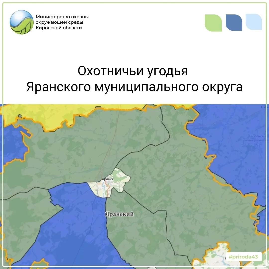 Рубрика «Охотничьи угодья». Яранский муниципальный округ.