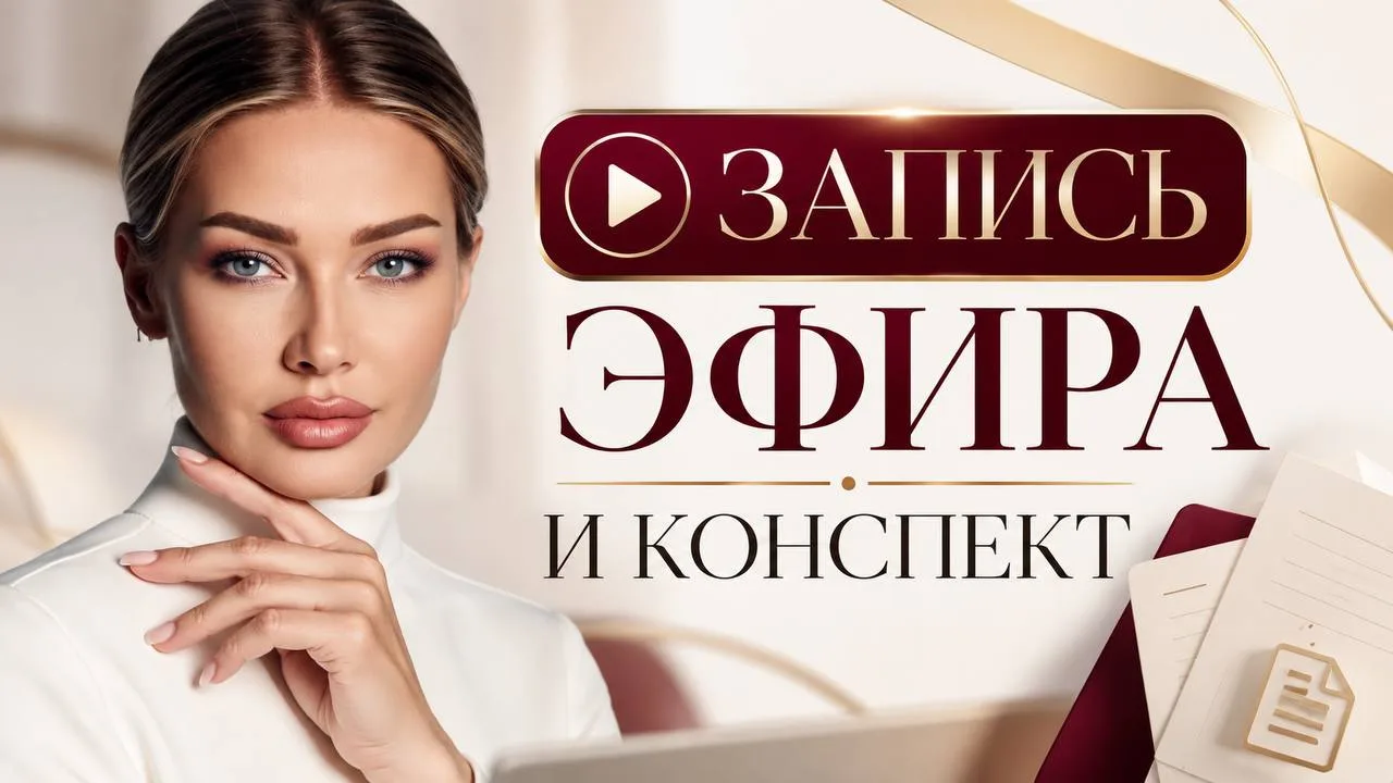 ЗАПИСЬ ЭФИРА И КОНСПЕКТ