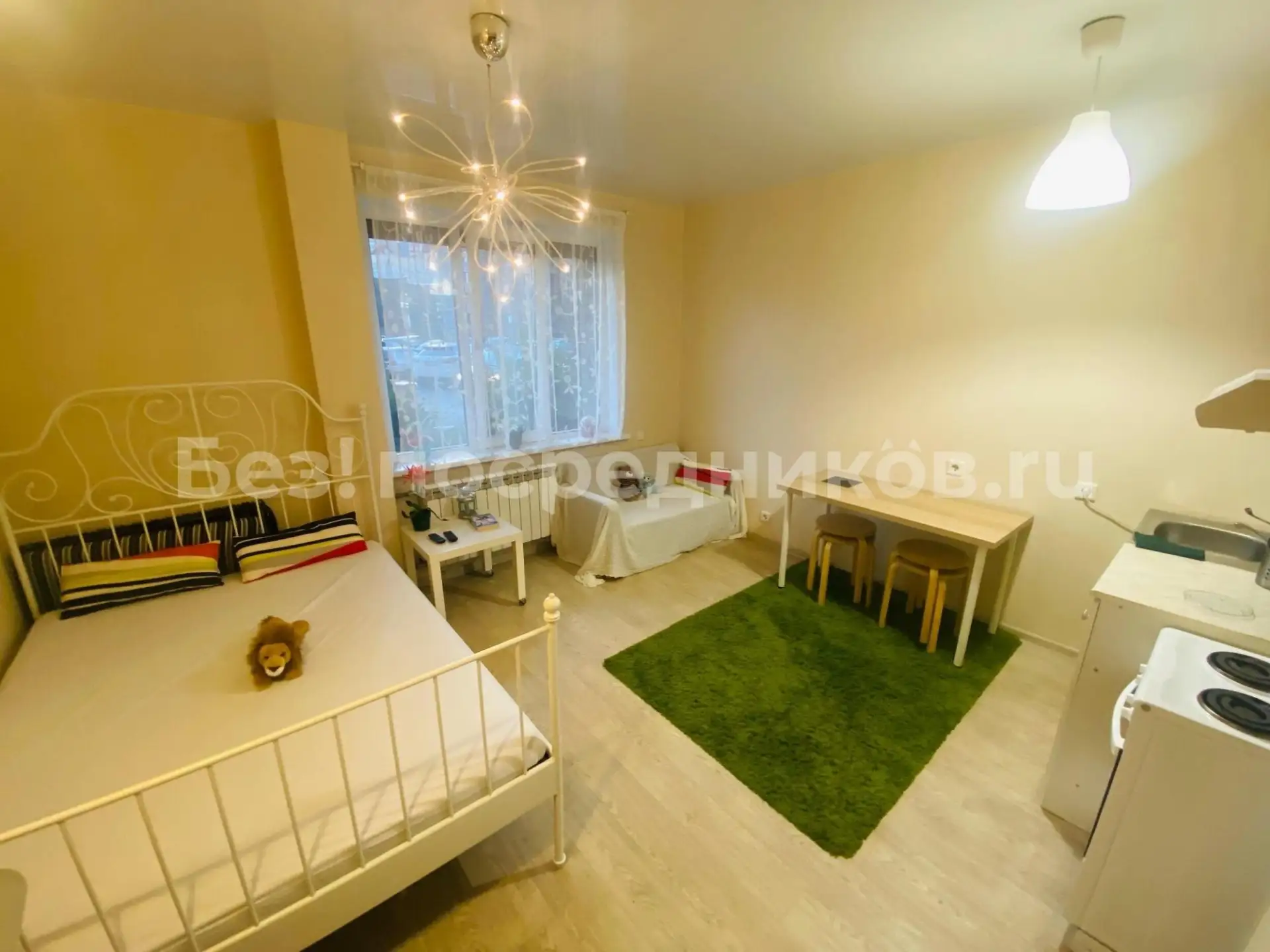 Сдам без посредников: 1-комнатная квартира, 25м²