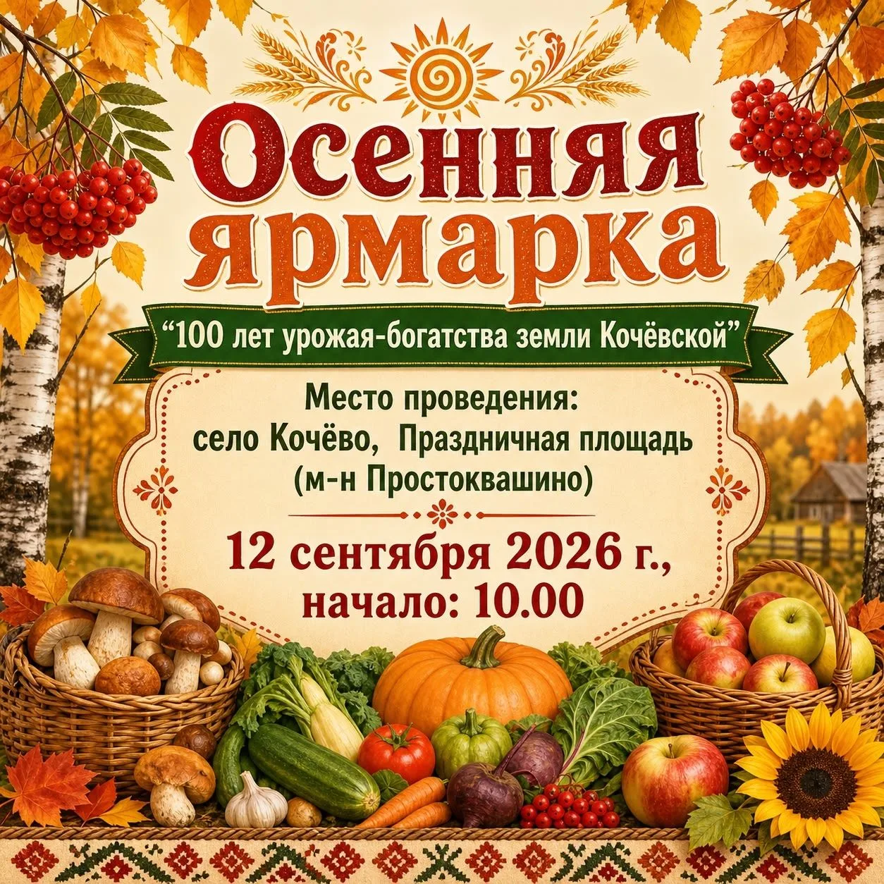 Уважаемые жители и гости Кочёвского муниципального округа!