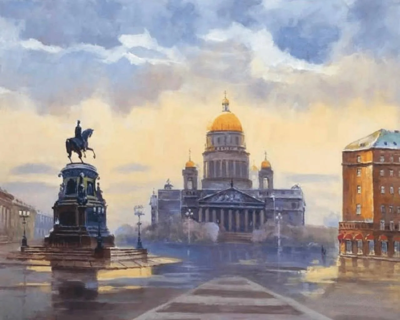 Санкт-Петербург в исполнении Сергея Кузнецова.