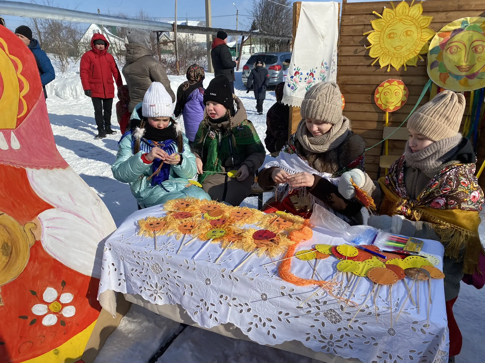 🥞🍯20 февраля 2026 года на базе МБОУ СОШ № 3 (1 корпус) состоялся  городской этнографический фестивал