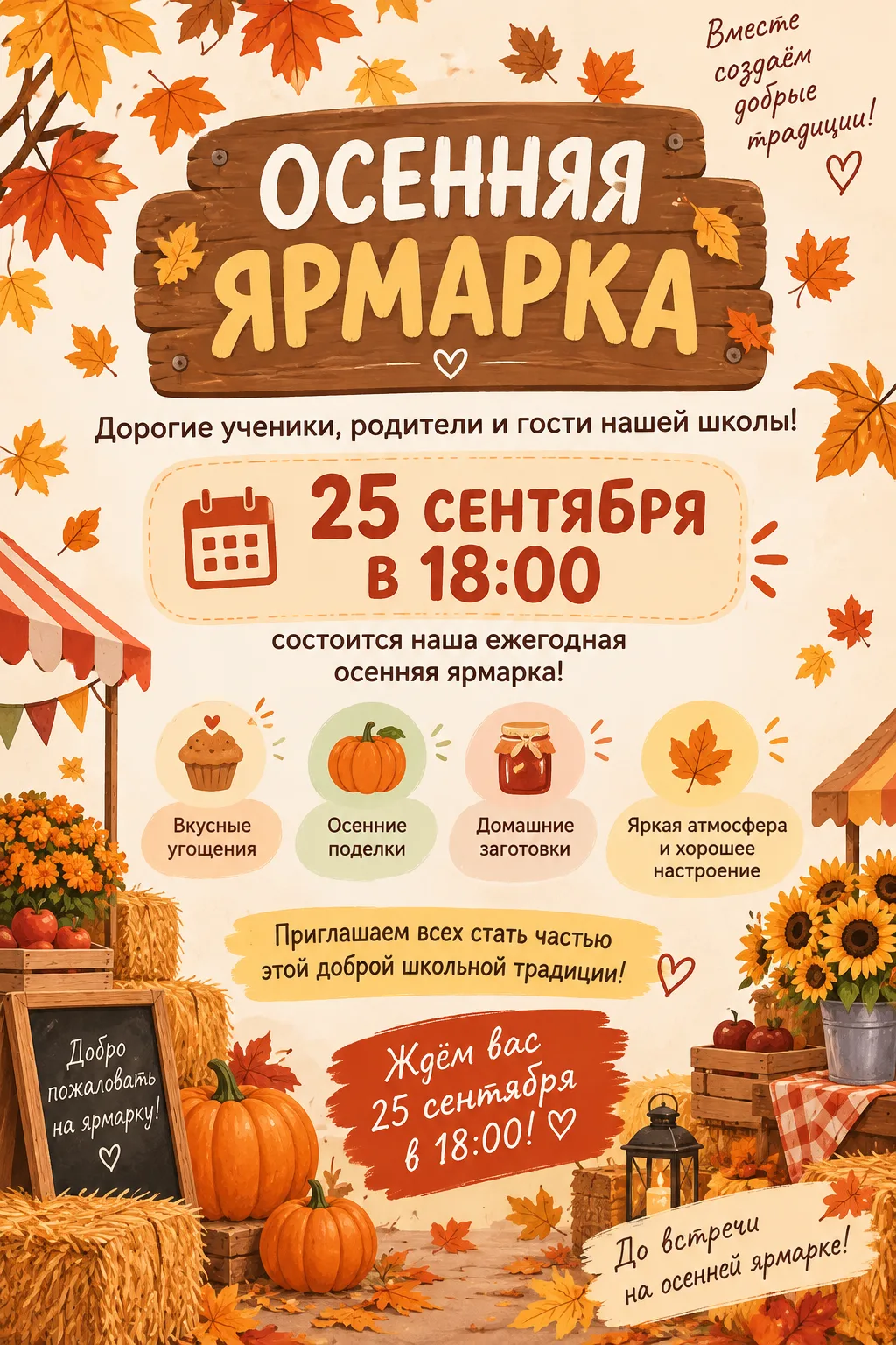 🍁 ОСЕННЯЯ ЯРМАРКА — 2026! 🍂