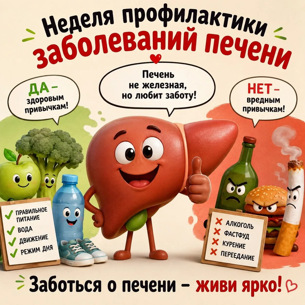 Молчаливый труженик: как уберечь печень от скрытых угроз и сохранить здоровье организма 🩸🛡️

Печен