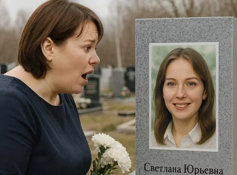 На могиле первой жены я увидела её… в себе: ужасная тайна мужа раскрыта»  Ничего не сказав мужу, я р