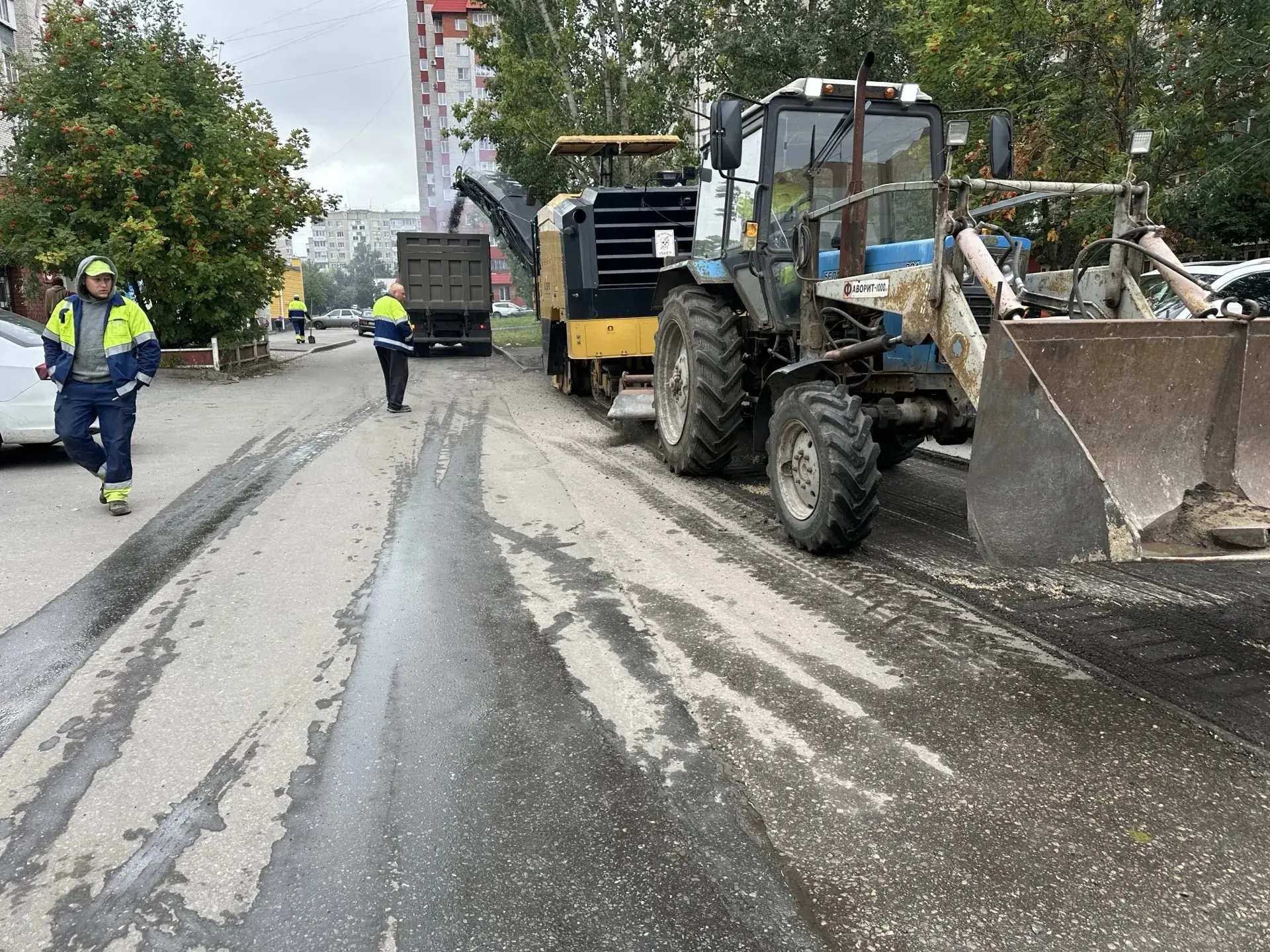 🚧 На бульваре Шубина в Липецке начался долгожданный ремонт