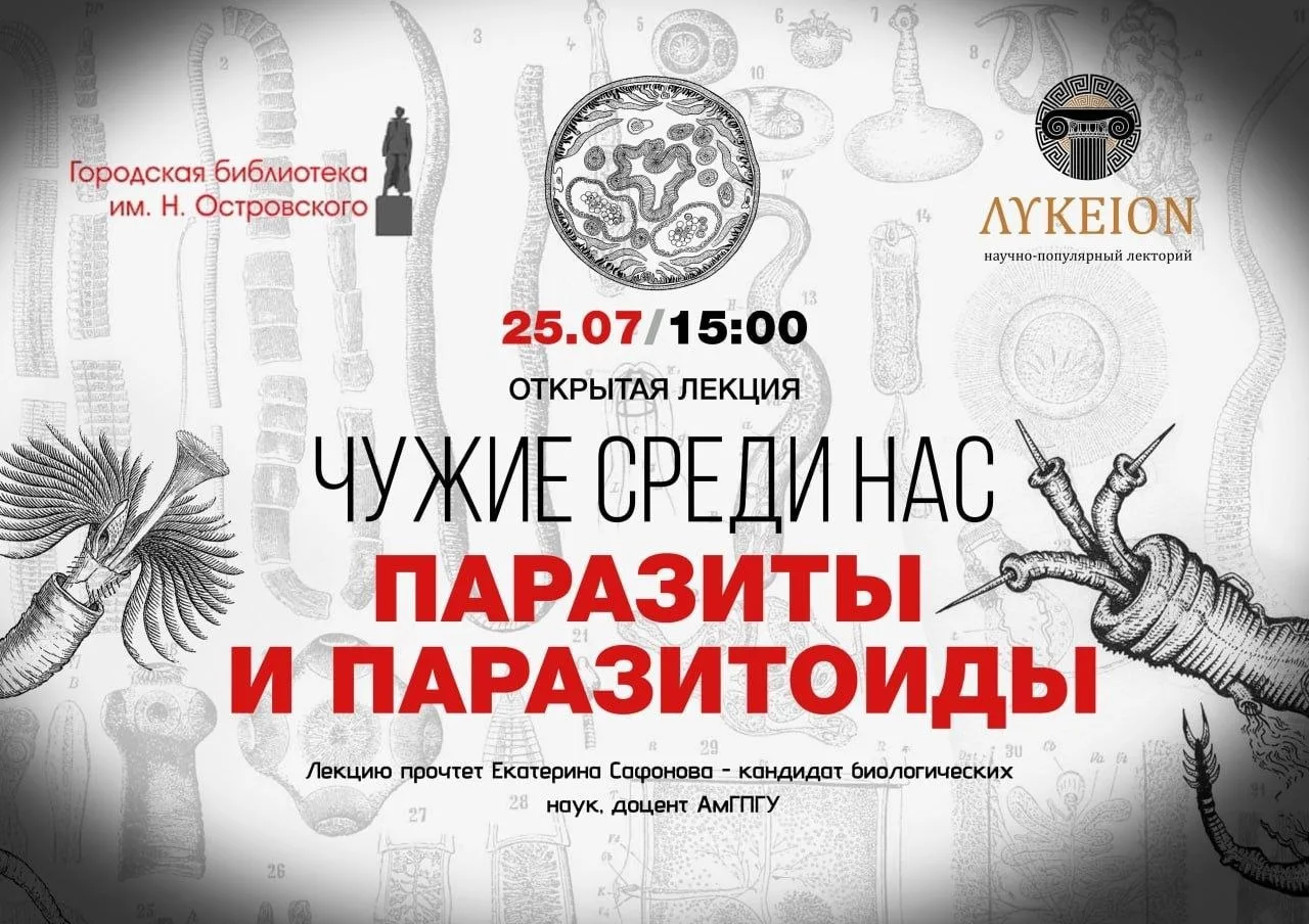 Лекторий «ЛИКЕЙ» и библиотека Островского вновь зовут всех любителей науки на очередное мероприятие!