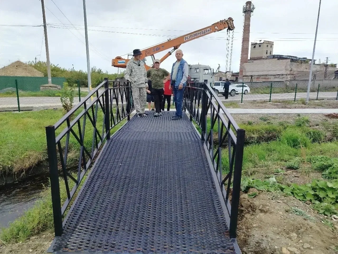 В Тюбуке близится к завершению благоустройство набережной