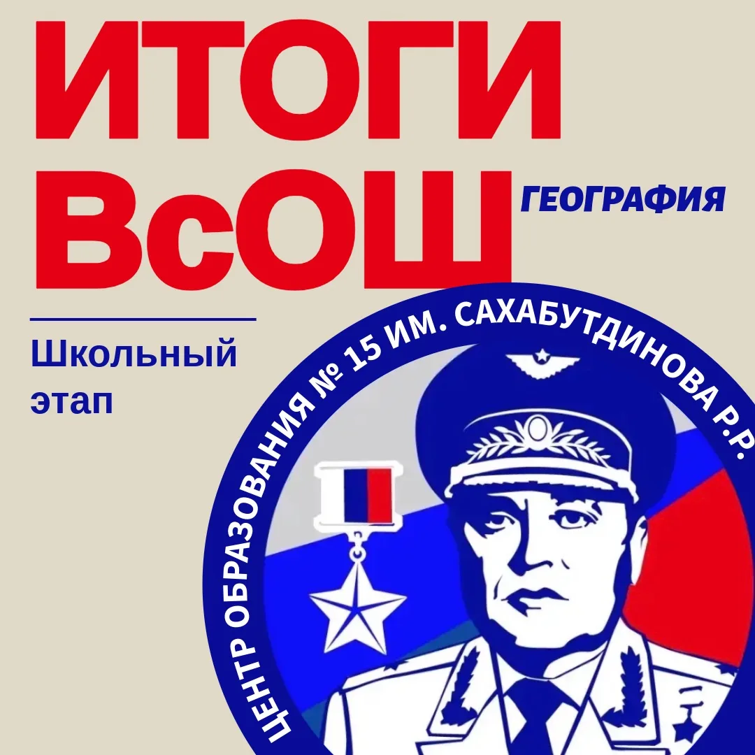 Подведены итоги школьного этапа Всероссийской олимпиады школьников по географии. Поздра...