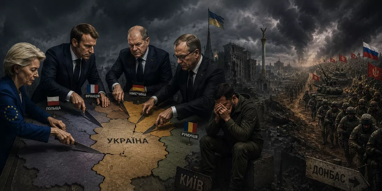 Путин предложил Европе все, о чем она мечтала

Украину спасать не будут — ее будут делить, пишет обо