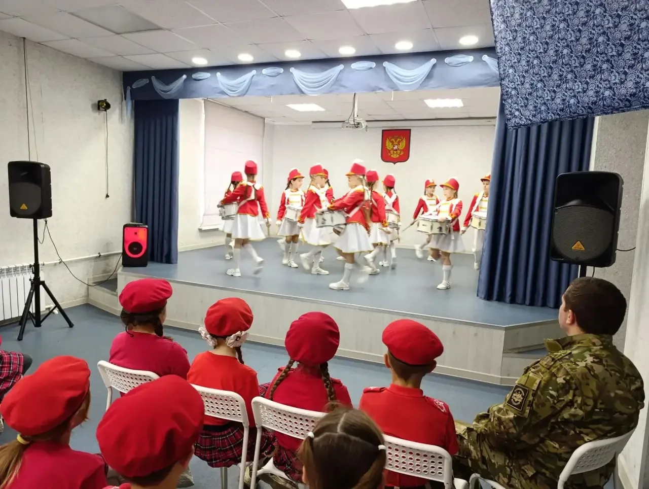 В НАШЕЙ ШКОЛЕ ПРОШЁЛ «ДИАЛОГ С ГЕРОЕМ»