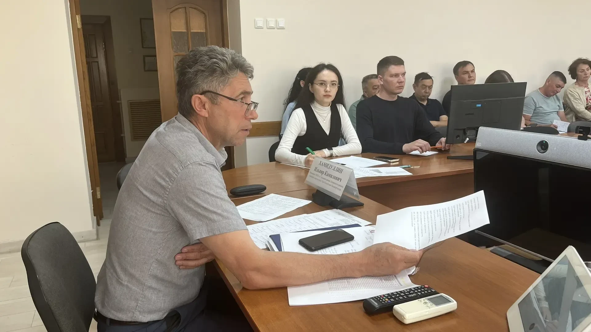 18 июня в Администрации Ленинского района состоялось совещание под руководством начальника Управлени