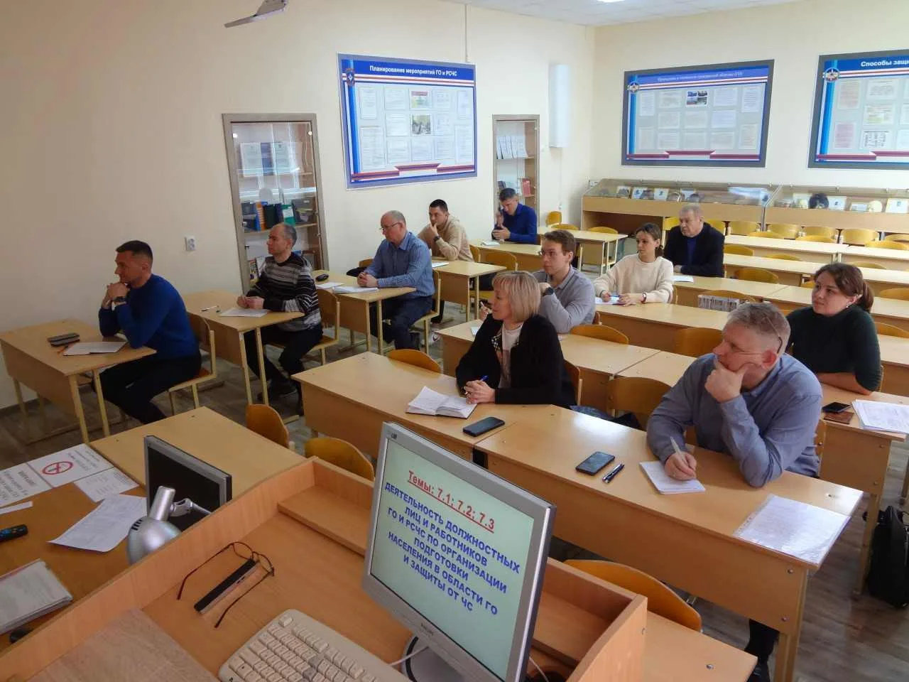 В ГКУ ДПО «УМЦ по ГО ЧС РО» проведена подготовка слушателей по программе «Руководители структурных п