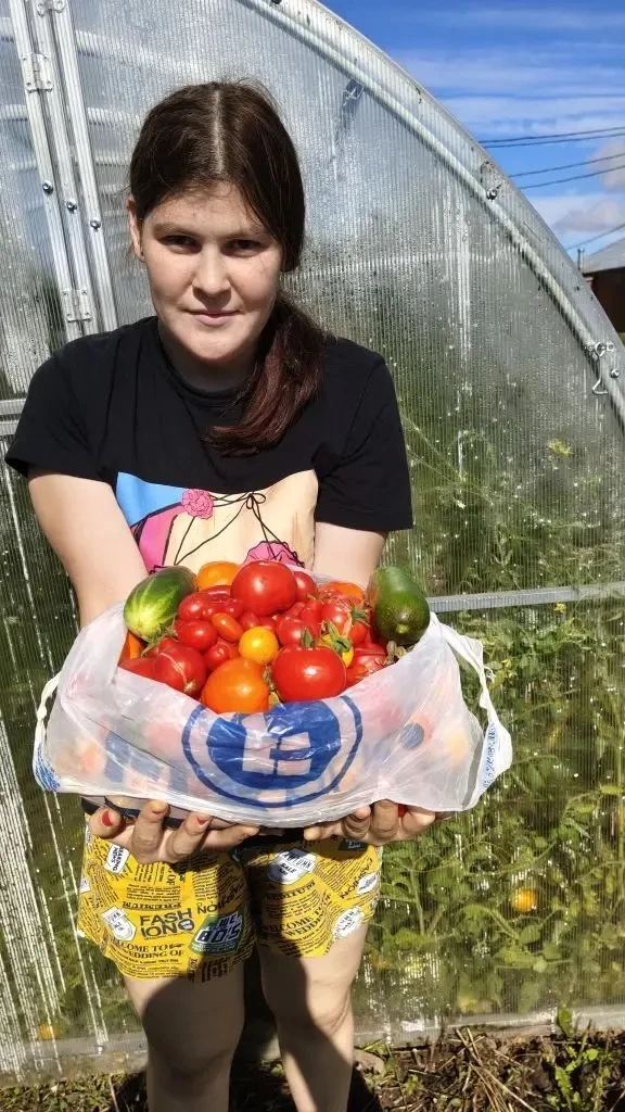 *Салат из свежих овощей *🥬🥒🍅