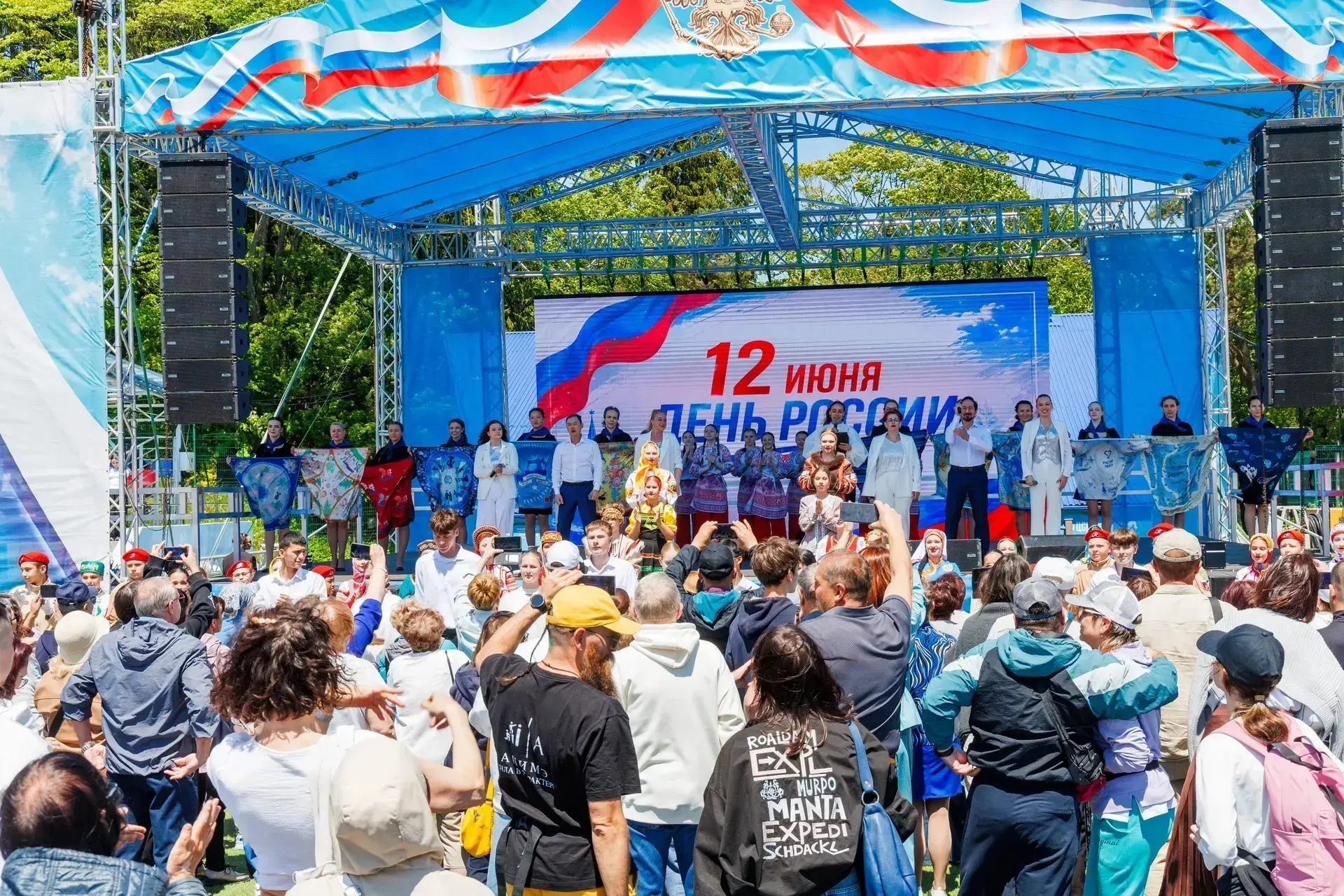 День России! Фестиваль «СИЛА ЕДИНСТВА НАРОДОВ»! 

Сегодня особым событием в концертной программе фес