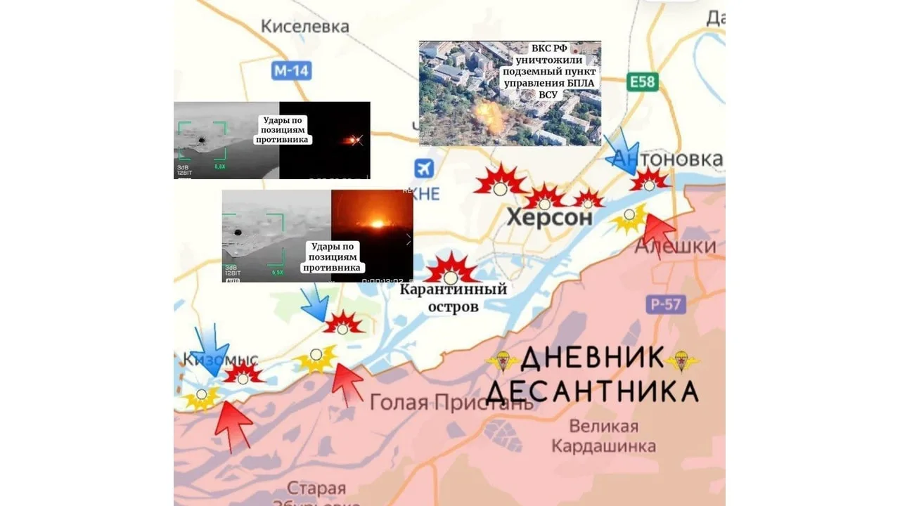 🪂 Херсонское направление.