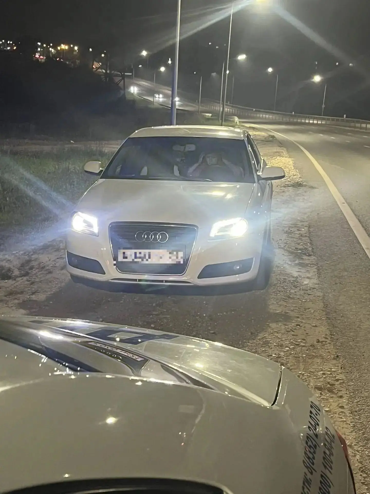 Алатырская автоледи попалась на встречке в Чебоксарах