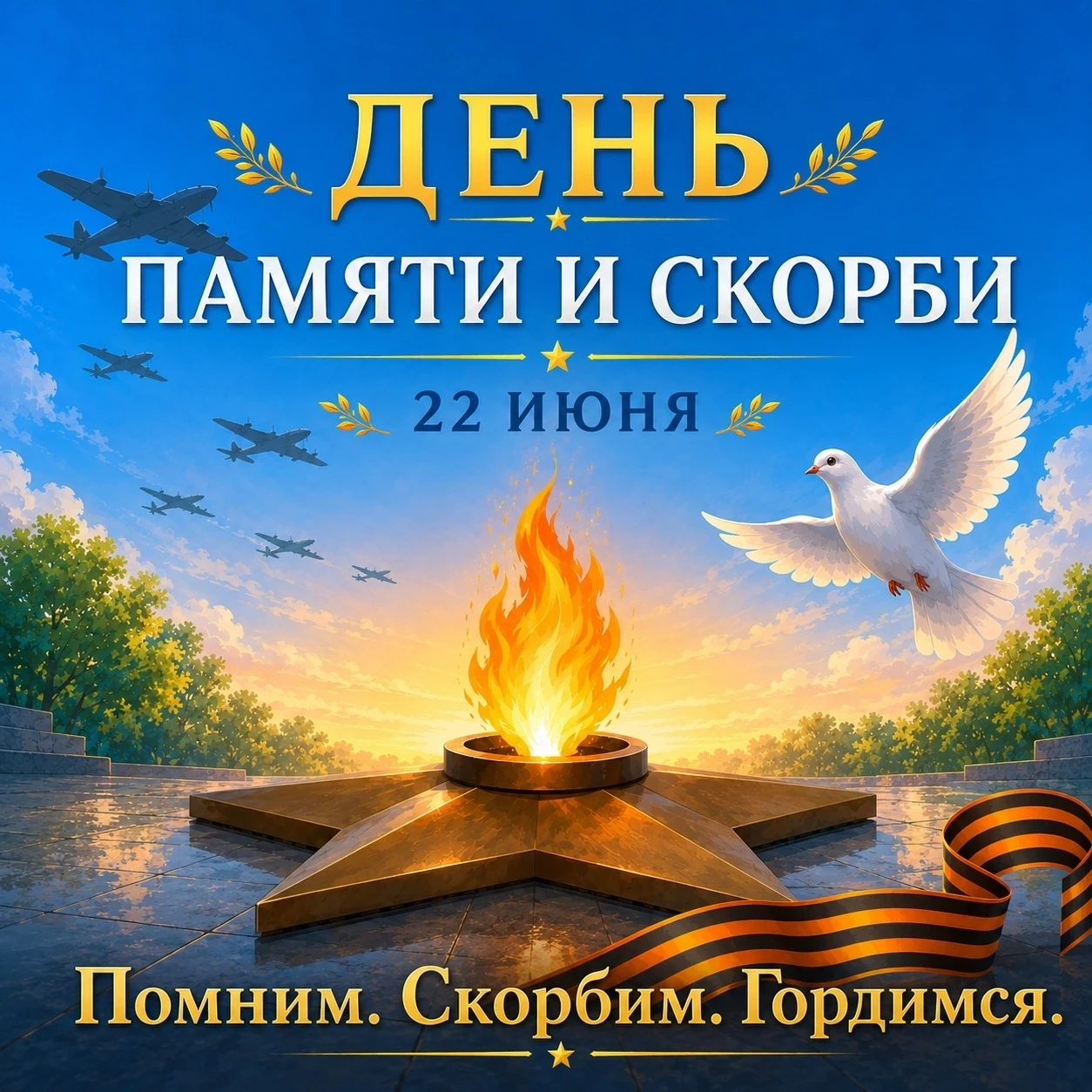 22 июня в России отмечается День памяти и скорби — дата, связанная с началом Великой Отечественной в